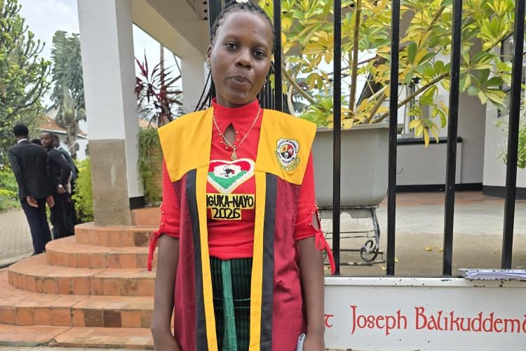 Our Own Desire Nalwoga (Hard of hearing) joins Uganda Martrys University